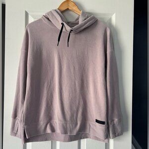 Calvin Klein Performance Hoodie Women’s M Cream Tan Beige Long Sleeve Pullover L